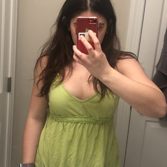 Light green tank top - Picture 1 of 6